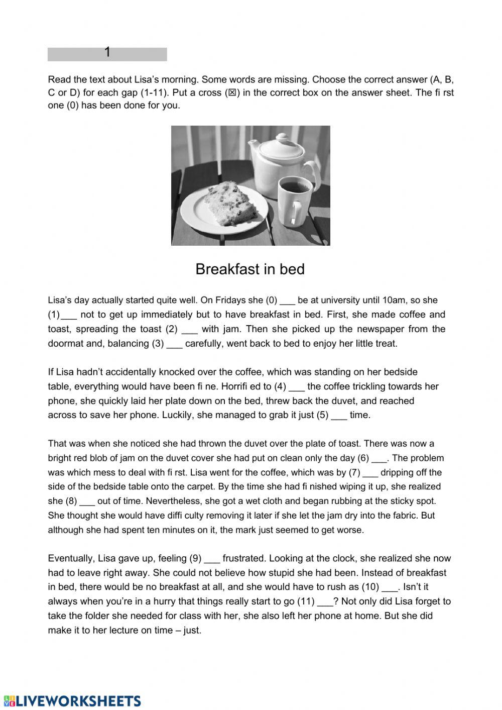 103403 | Use of English B1 | dettisti | LiveWorksheets