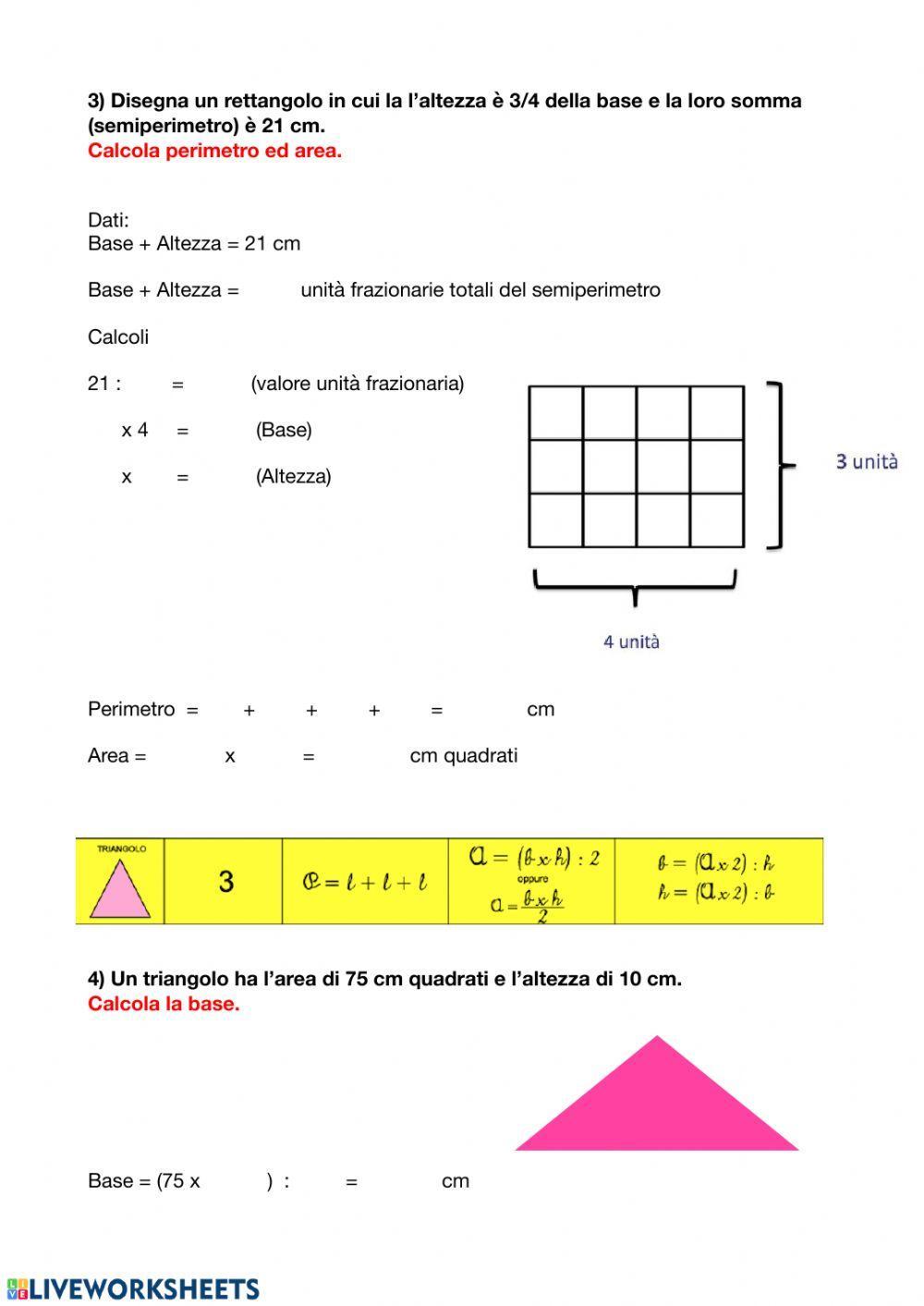 Esercitazione geometria piana
