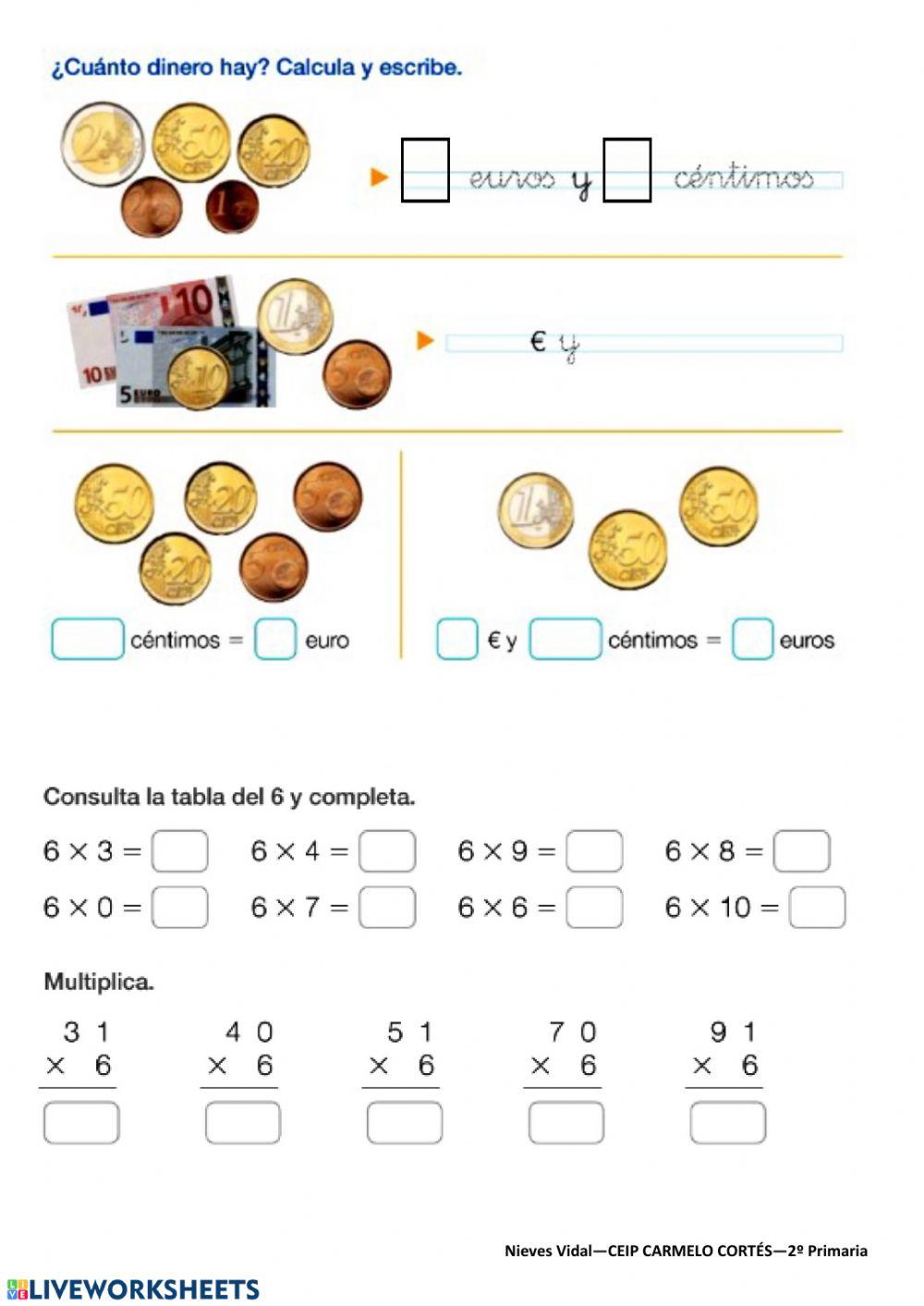 Monedas y billetes 2