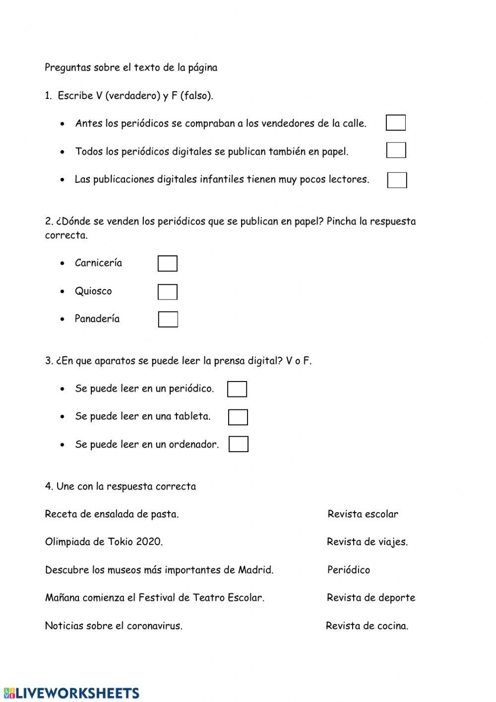 Preguntas de Lengua pagina 138