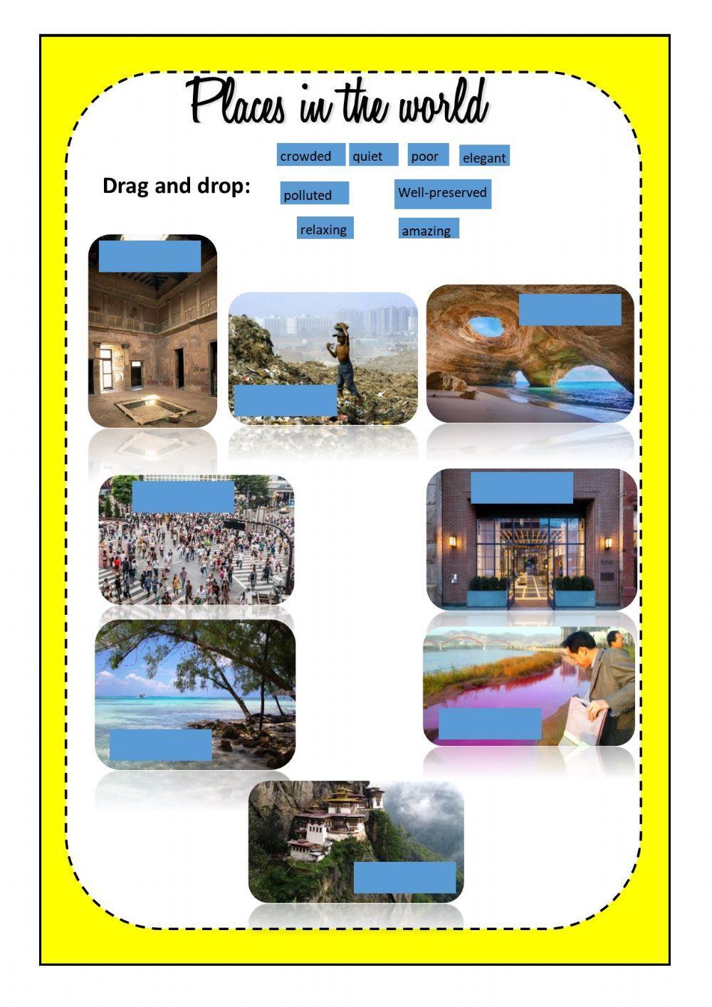 Places around the world