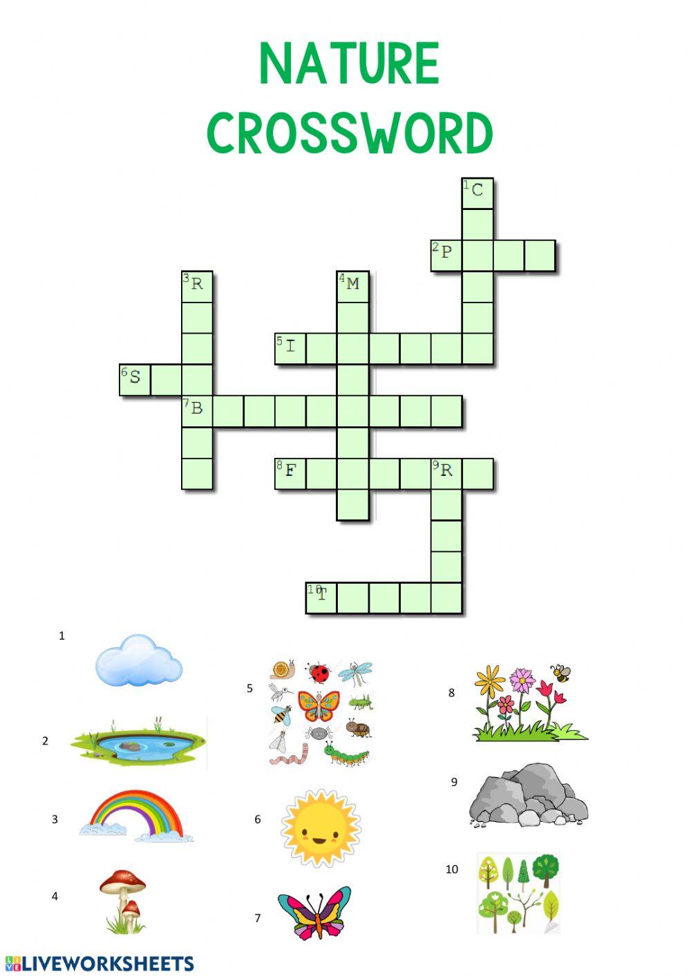 Crossword - Nature