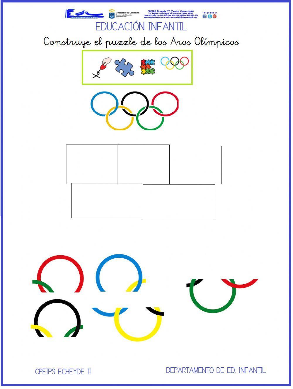 Puzzle Aros Olímpicos