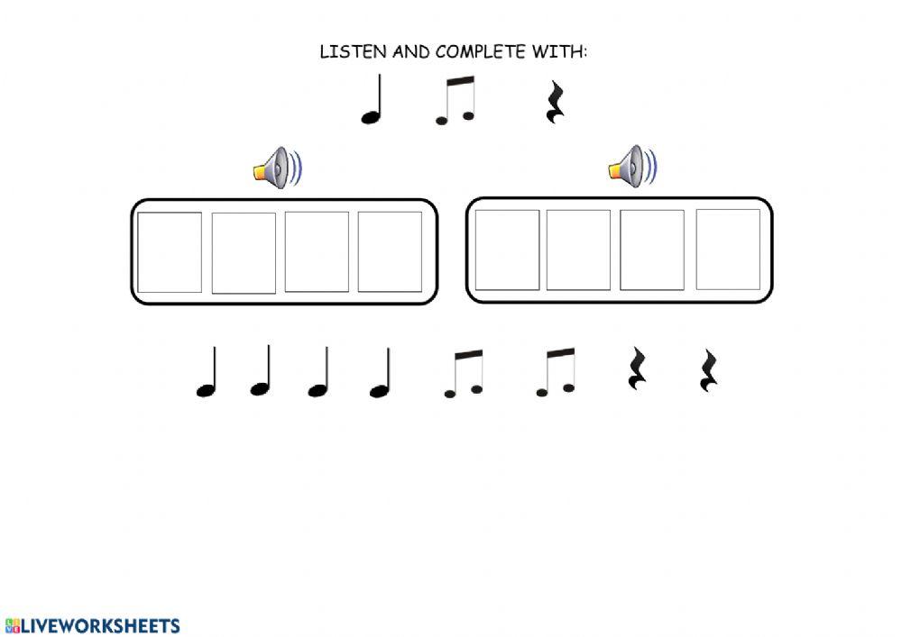 LISTEN NOTE VALUES 2º