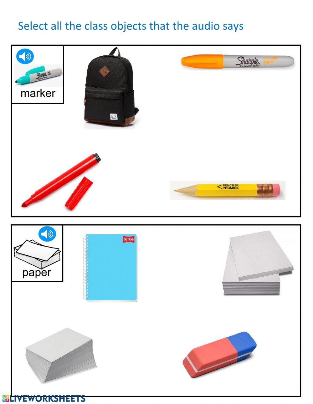 Part 4 SCHOOL SUPPLIES