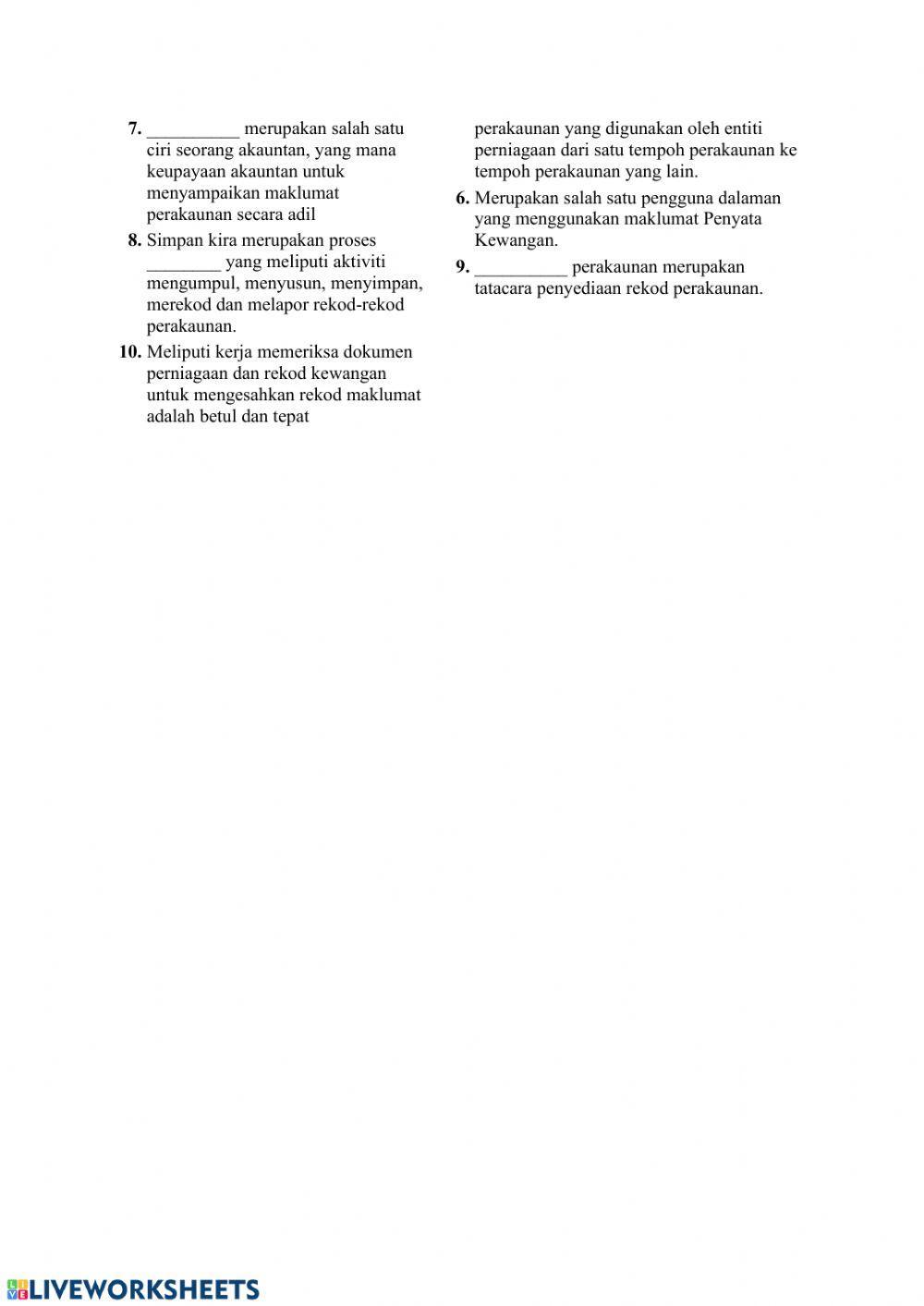 Prinsip perakaunan tingkatan 4 bab 1