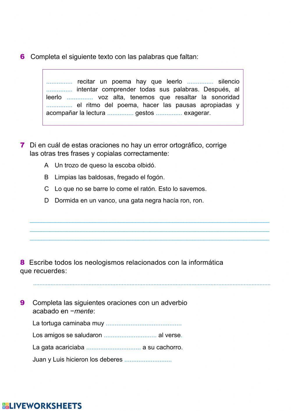 Examen tema 9
