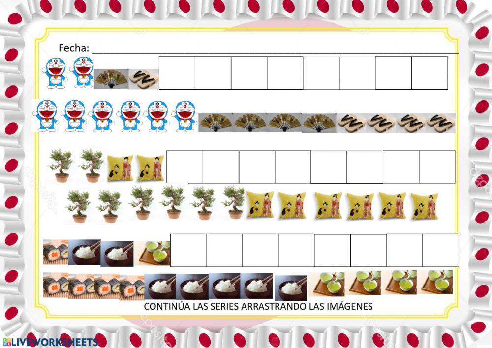 Simetrías y series japonesas