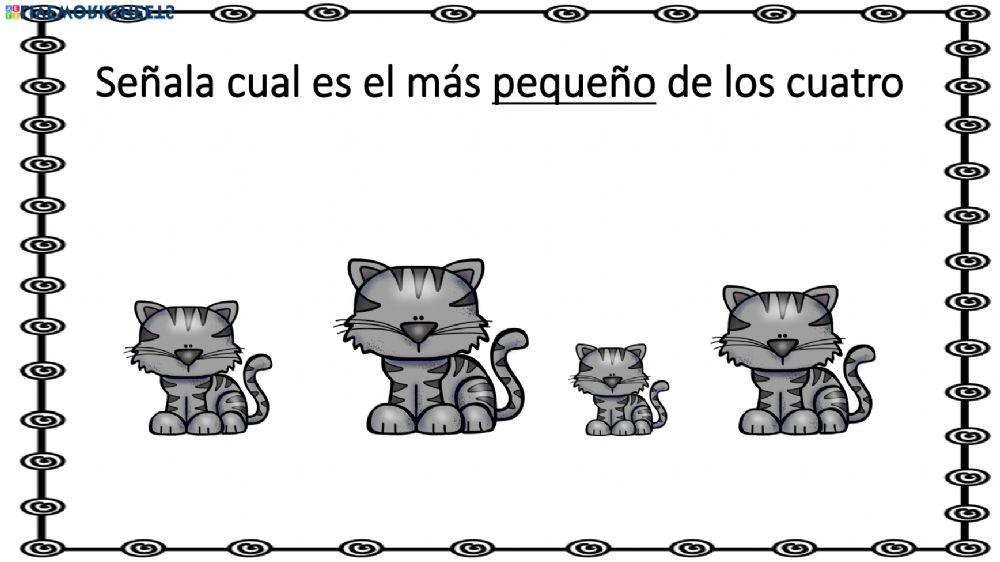 Concepto pequeño-grande Concepto pequeño-grande