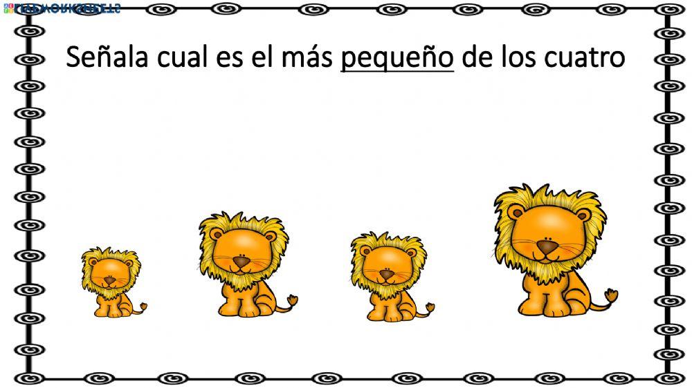 Concepto pequeño-grande Concepto pequeño-grande
