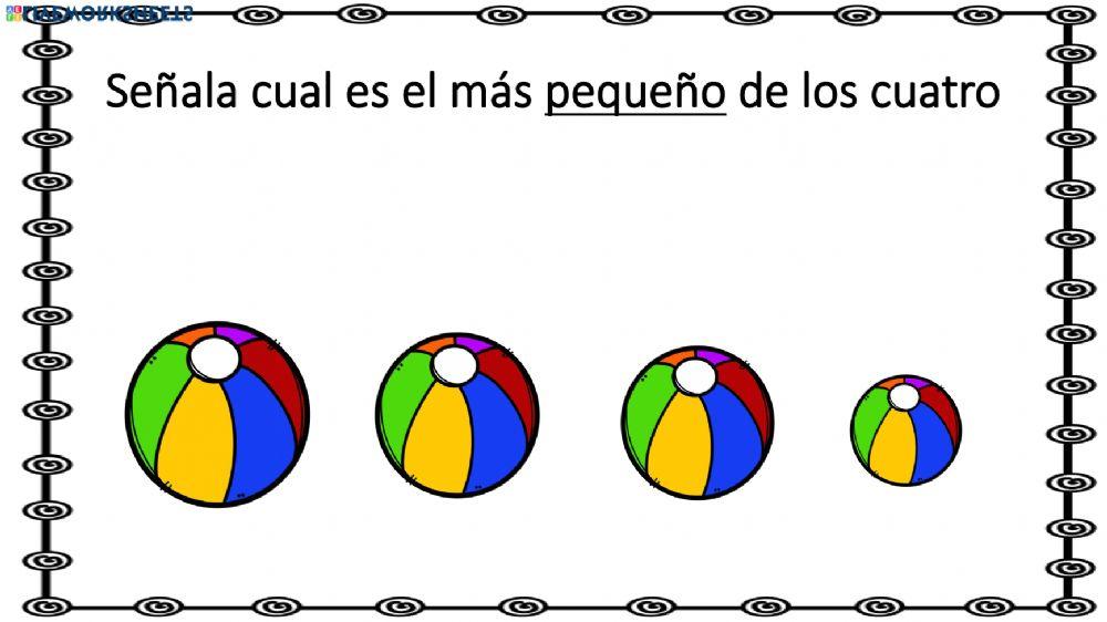 Concepto pequeño-grande Concepto pequeño-grande
