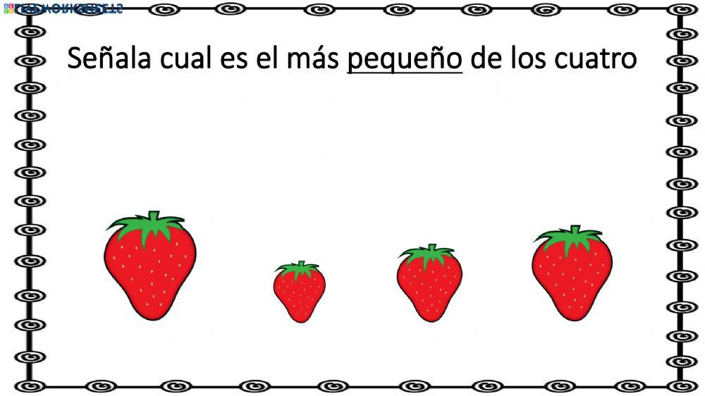 Concepto pequeño-grande Concepto pequeño-grande