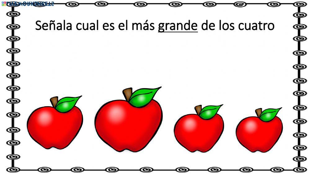 Concepto pequeño-grande Concepto pequeño-grande
