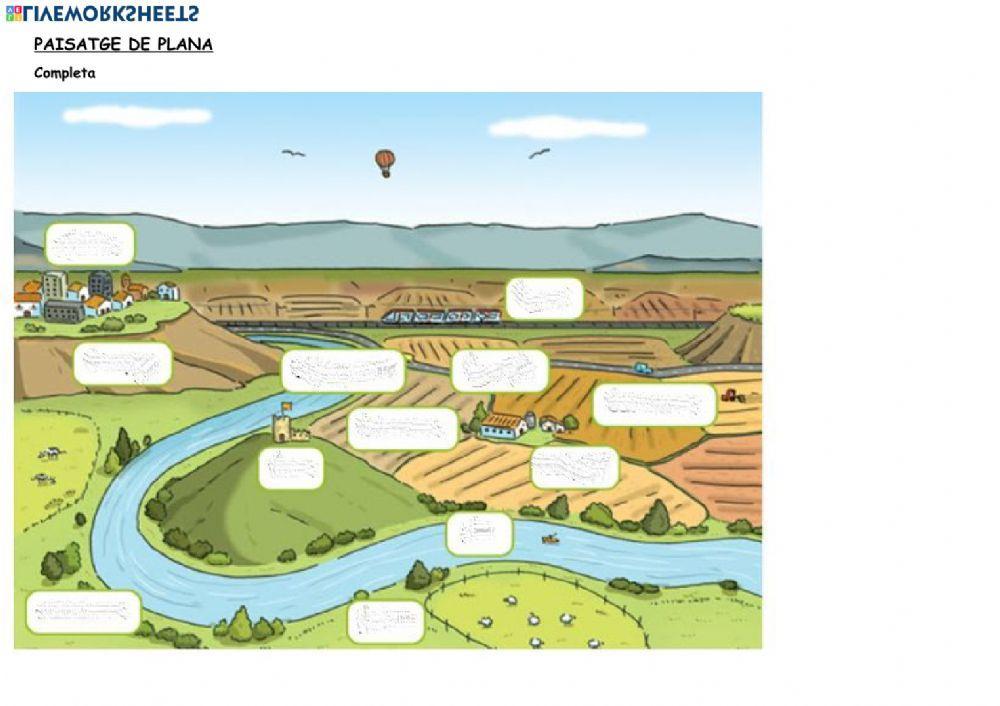 Paisatge de Muntanya i de plana