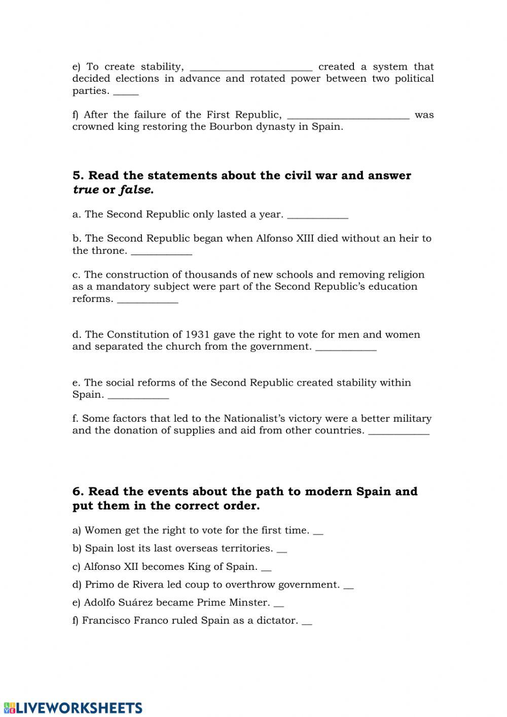 Social science history of spain