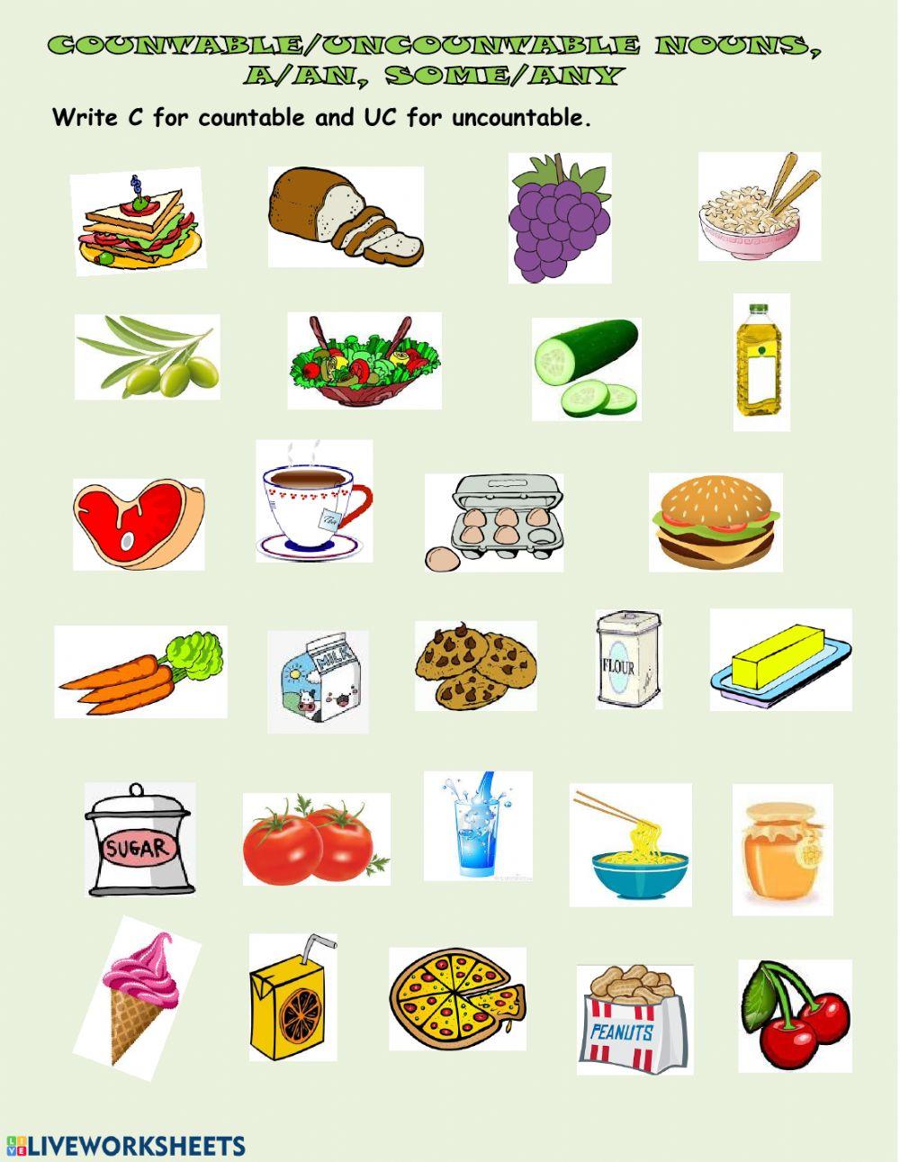 Countable and uncountable