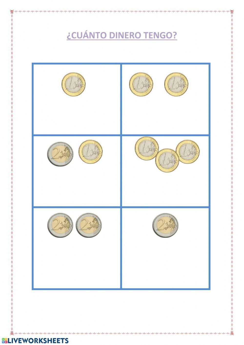 Monedas 1 y 2 euros