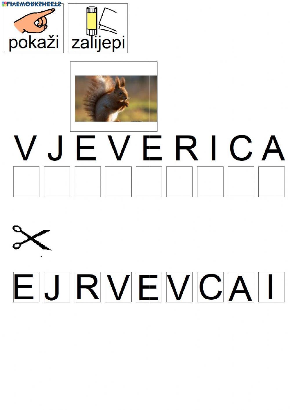 Upari Slova Free Interactive Worksheets 106309 Upari Slova Free Interactive Worksheets 106309