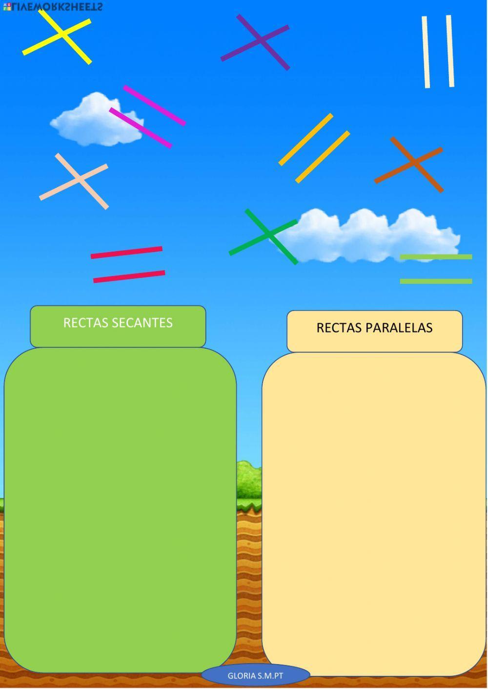 Recta, semirrecta y segmento