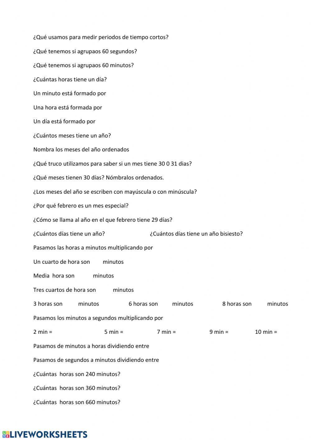 Lapuerta medidas de tiempo II