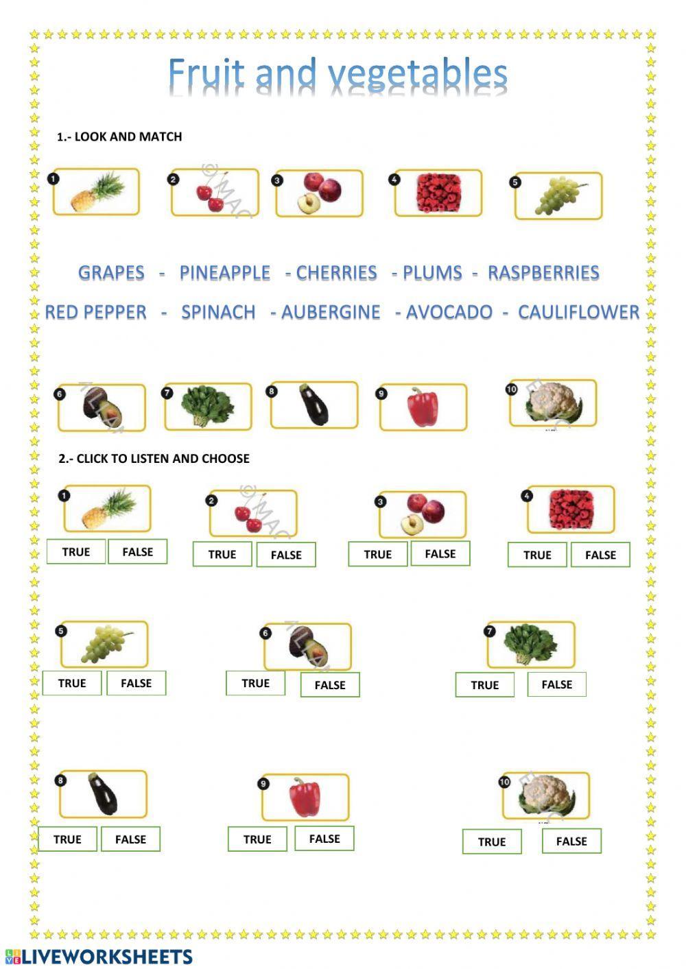Fruit and Vegetables. New Tiger 5