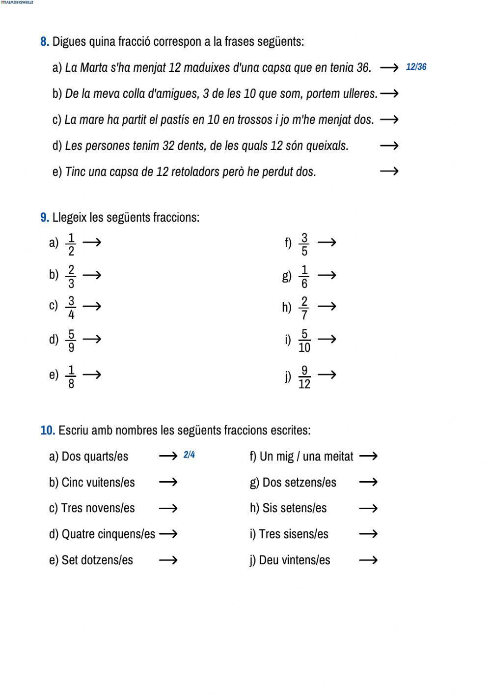 Fraccions (4tC)