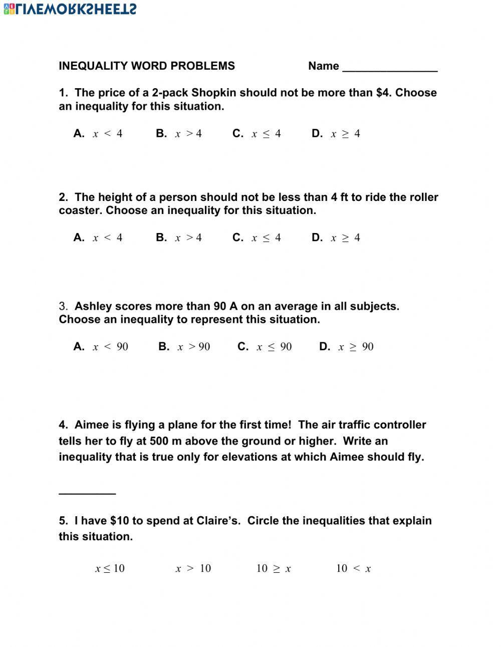 inequality-word-problems-worksheet-live-worksheets