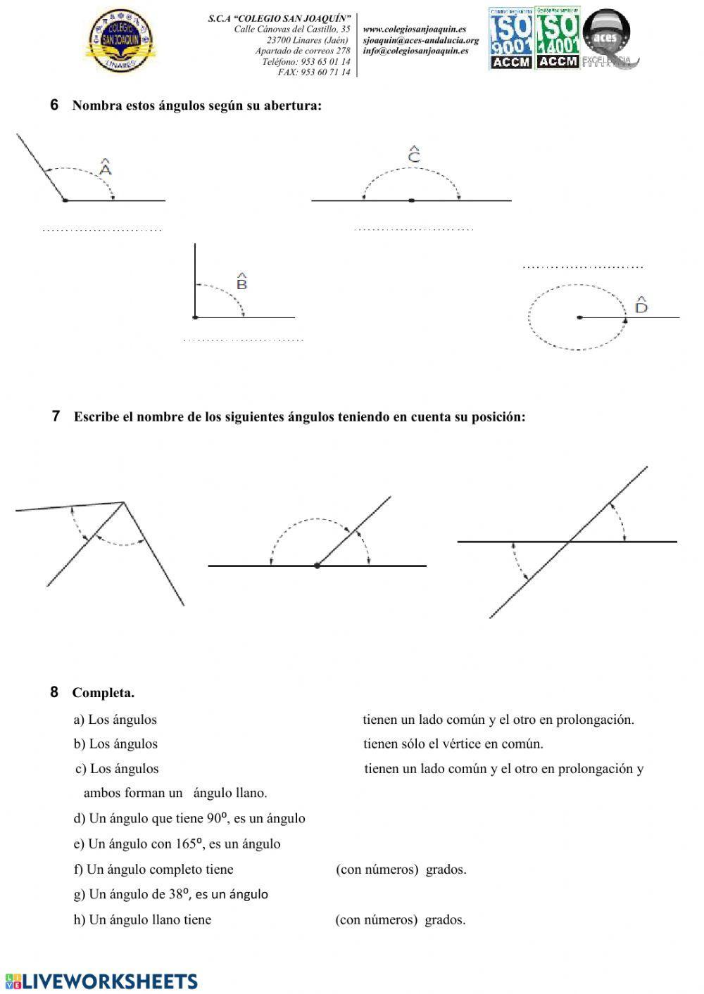 Repaso sistema sexagesimal: tiempo y ángulos
