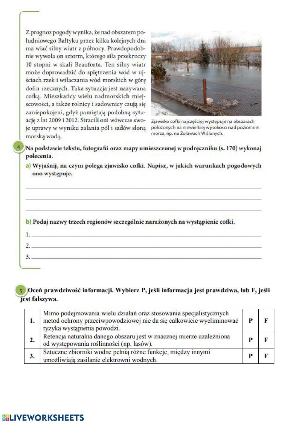 Ochrona przeciwpowodziowa a występowanie i skutki powodzi