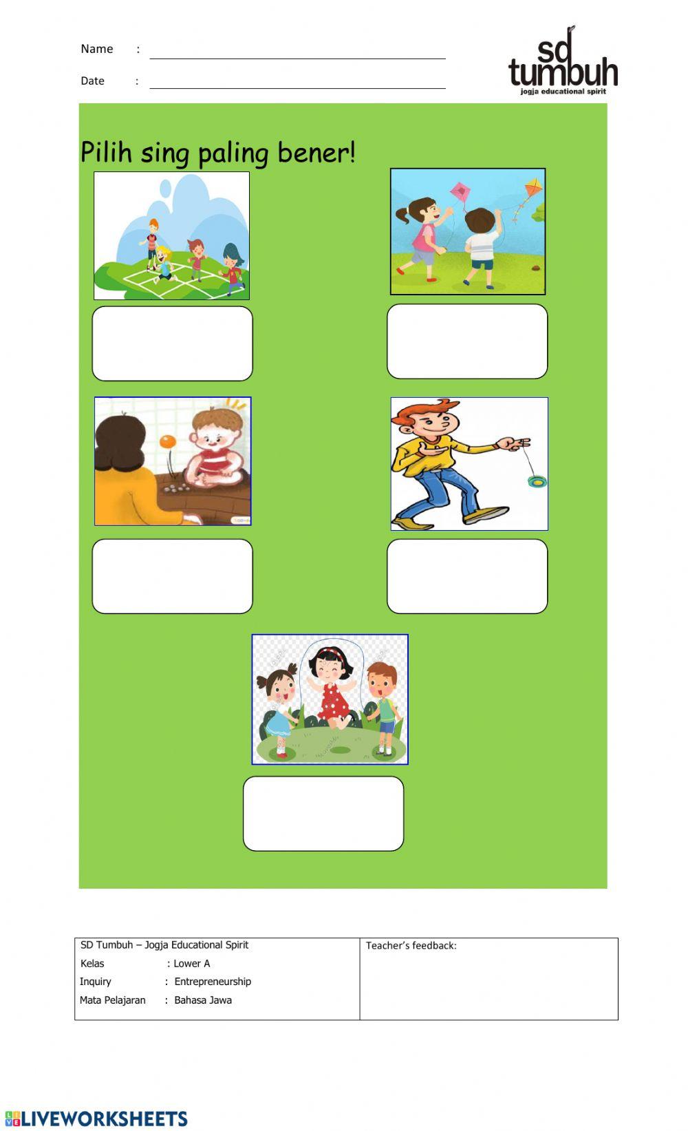 Tembang lan Dolanan Tradisional