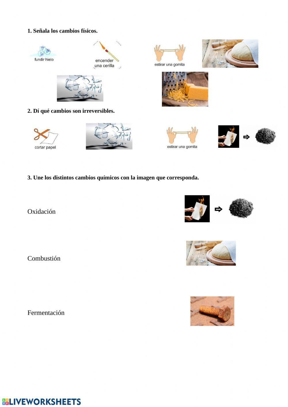 Los cambios en la materia2