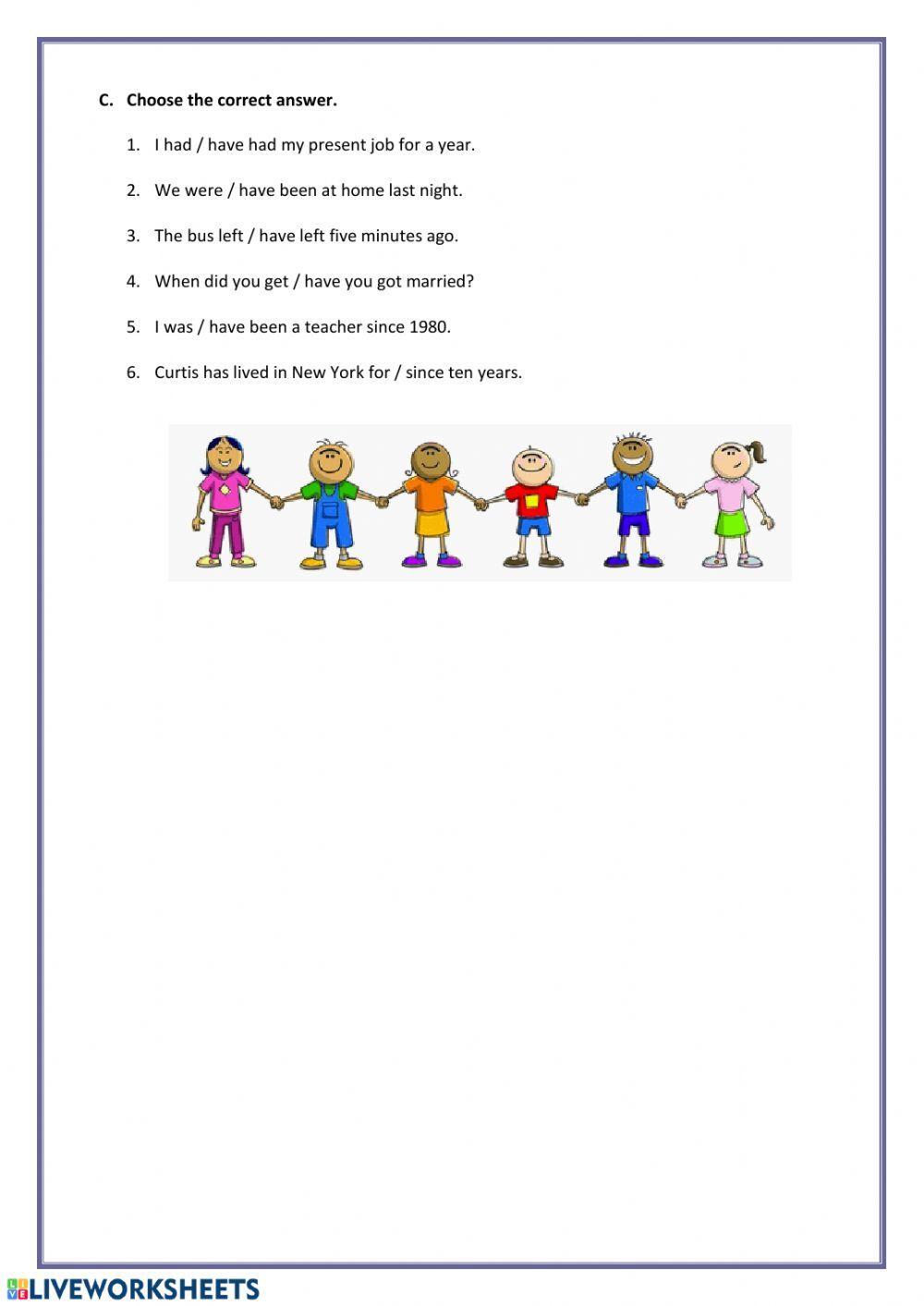 Present perfect vs simple past