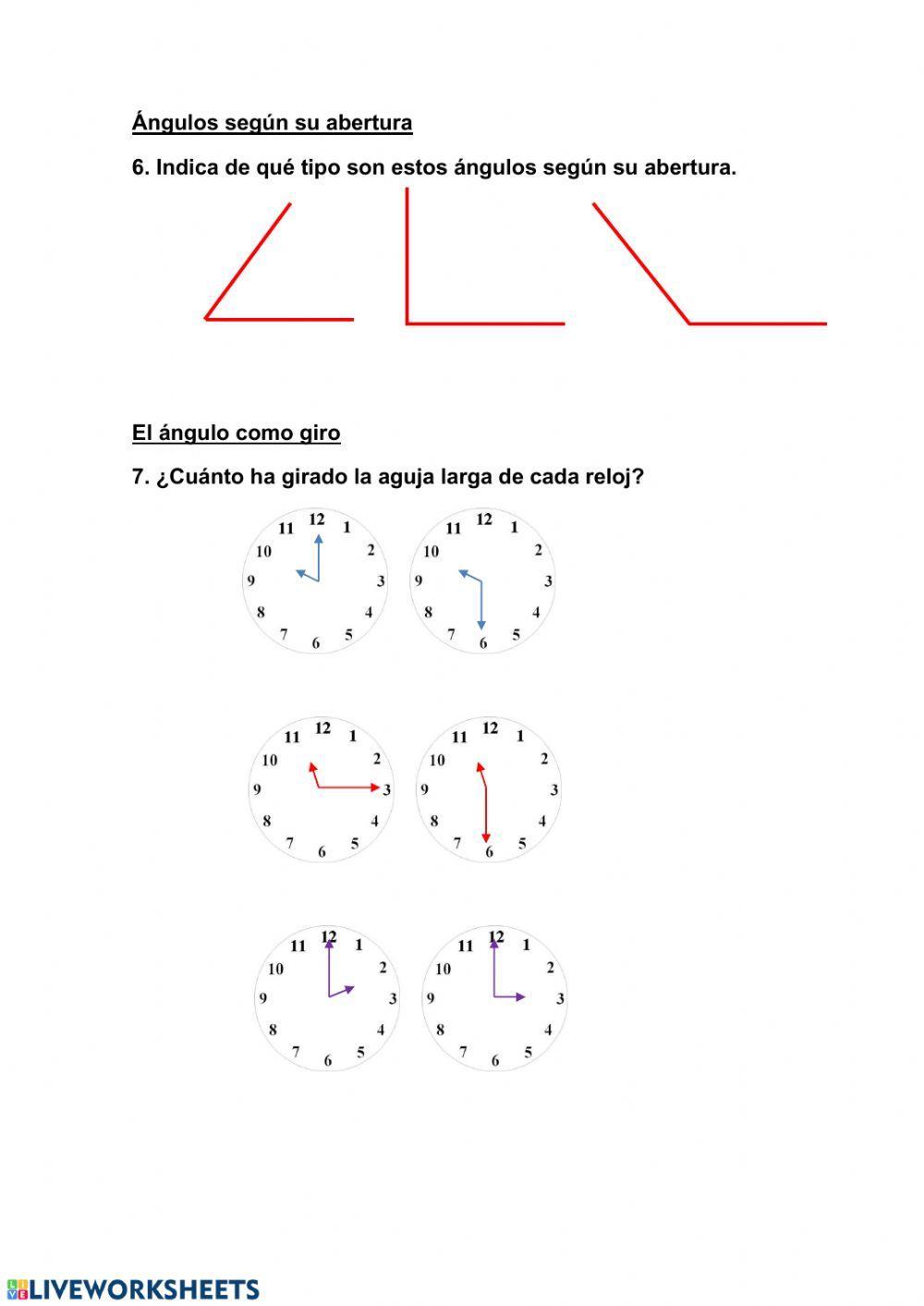 Geometría y orientación en el plano.