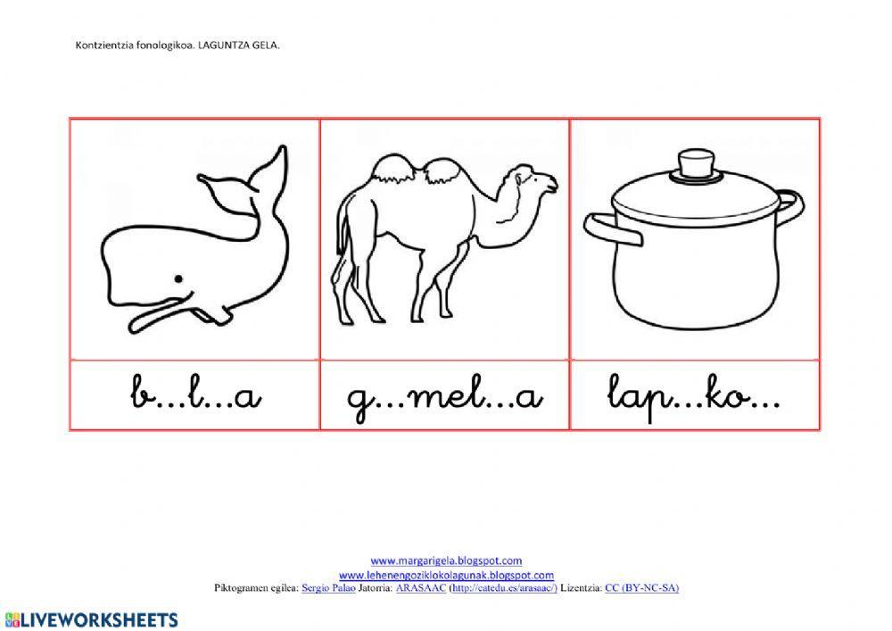 Kontzientzia fonologikoa 1