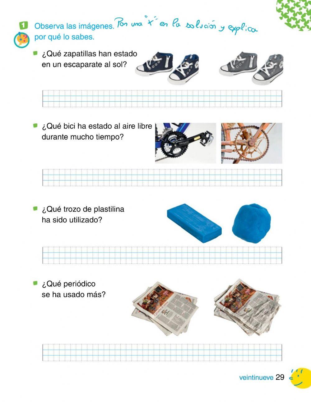 Los materiales se transforman