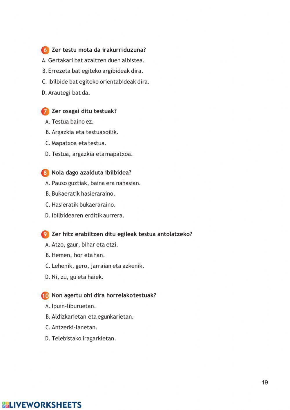 Irunberriko arroilan