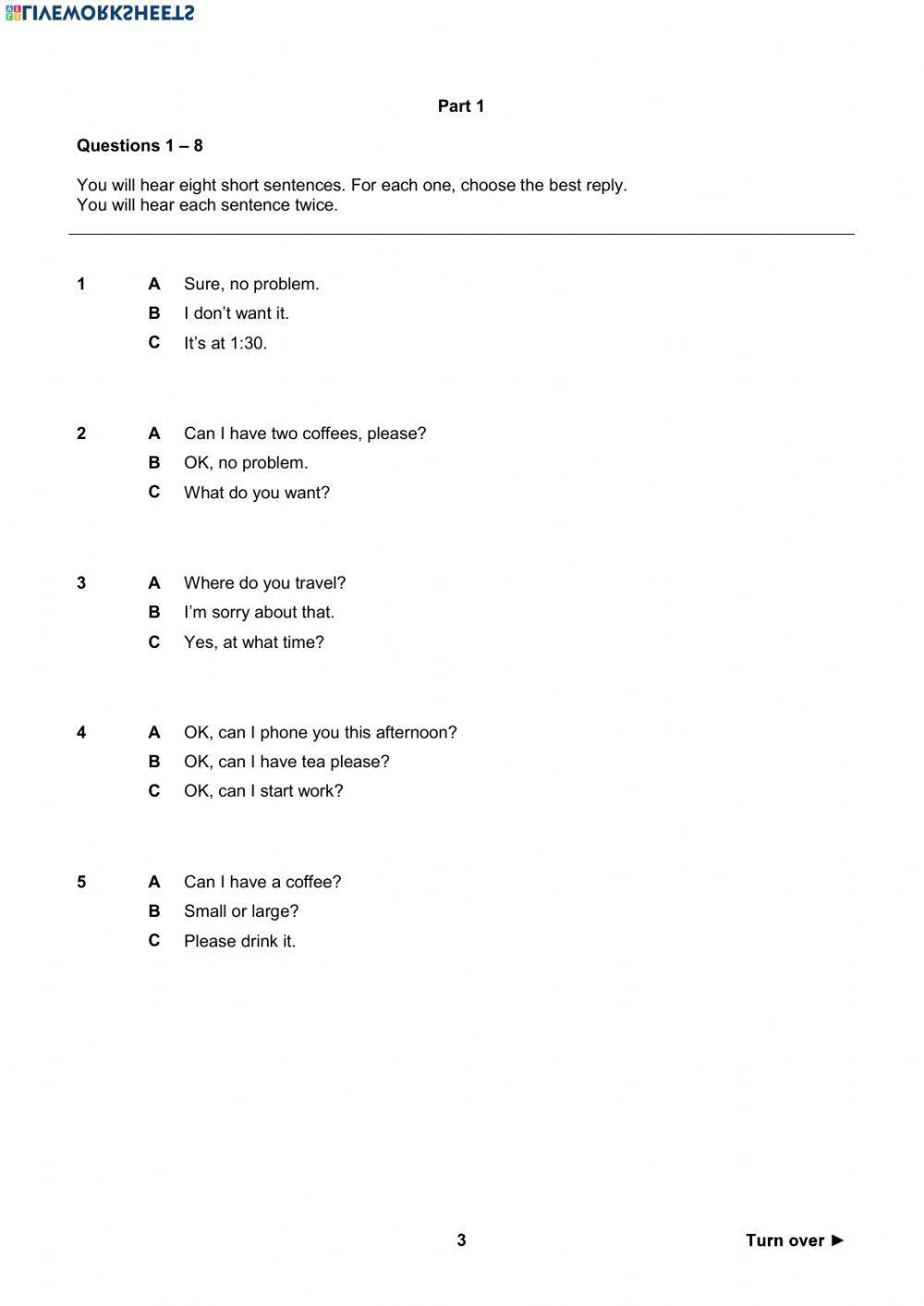 Empower A2 - Unit 2 Progress Test