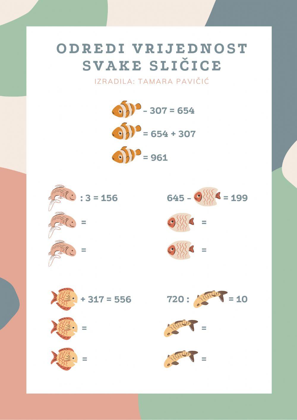 Veze računskih operacija