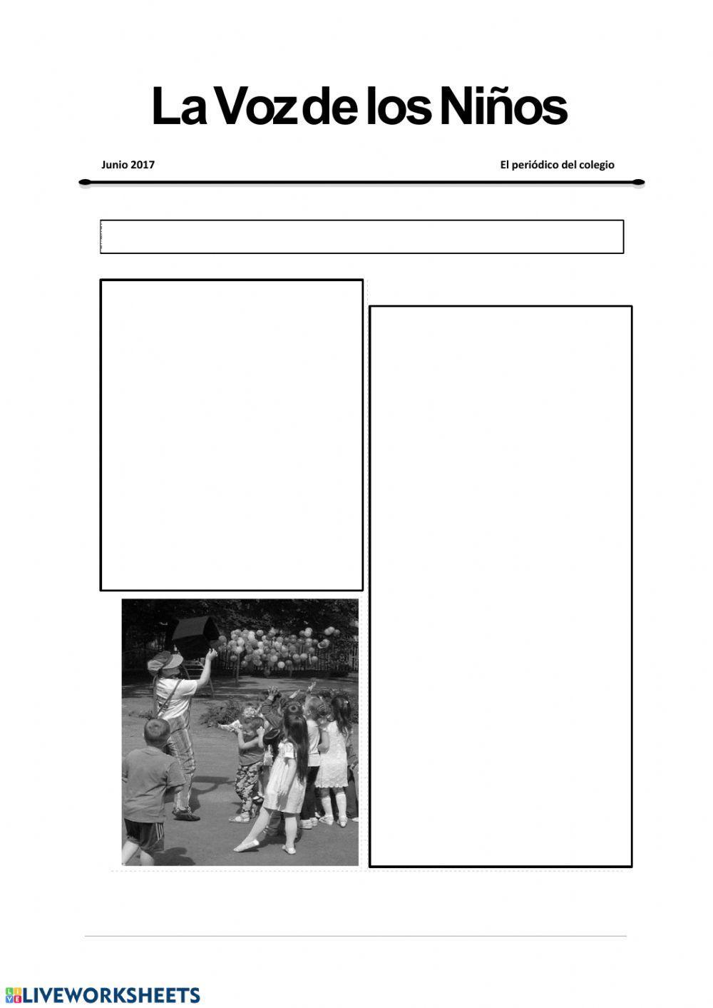 EXPRESIÓN ESCRITA noticia