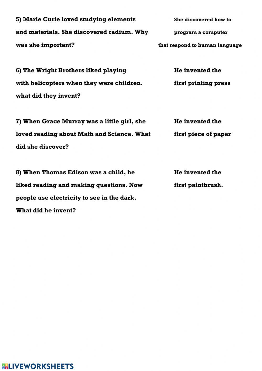 Inventors Who Changed The World