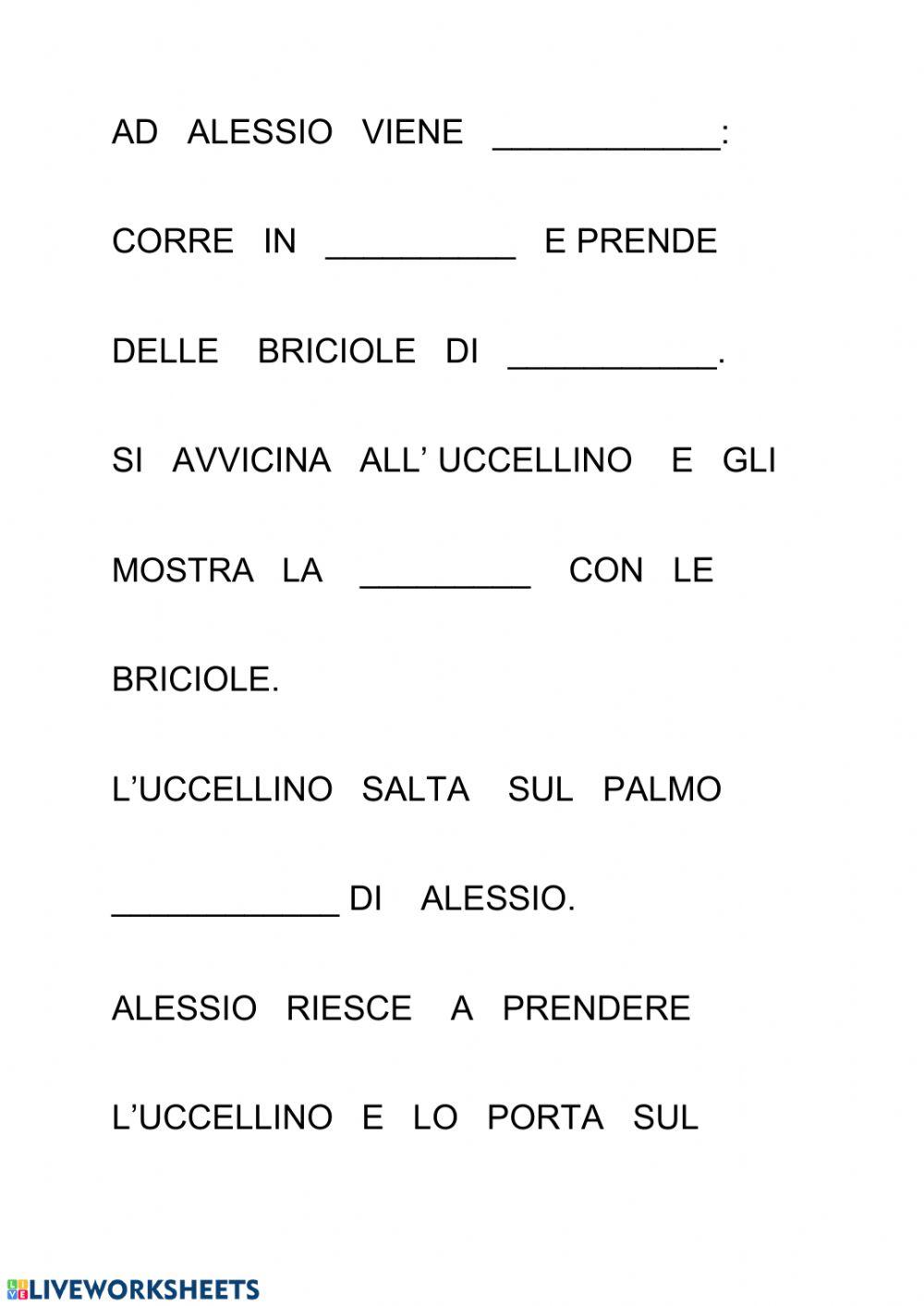 Un uccellino da salvare