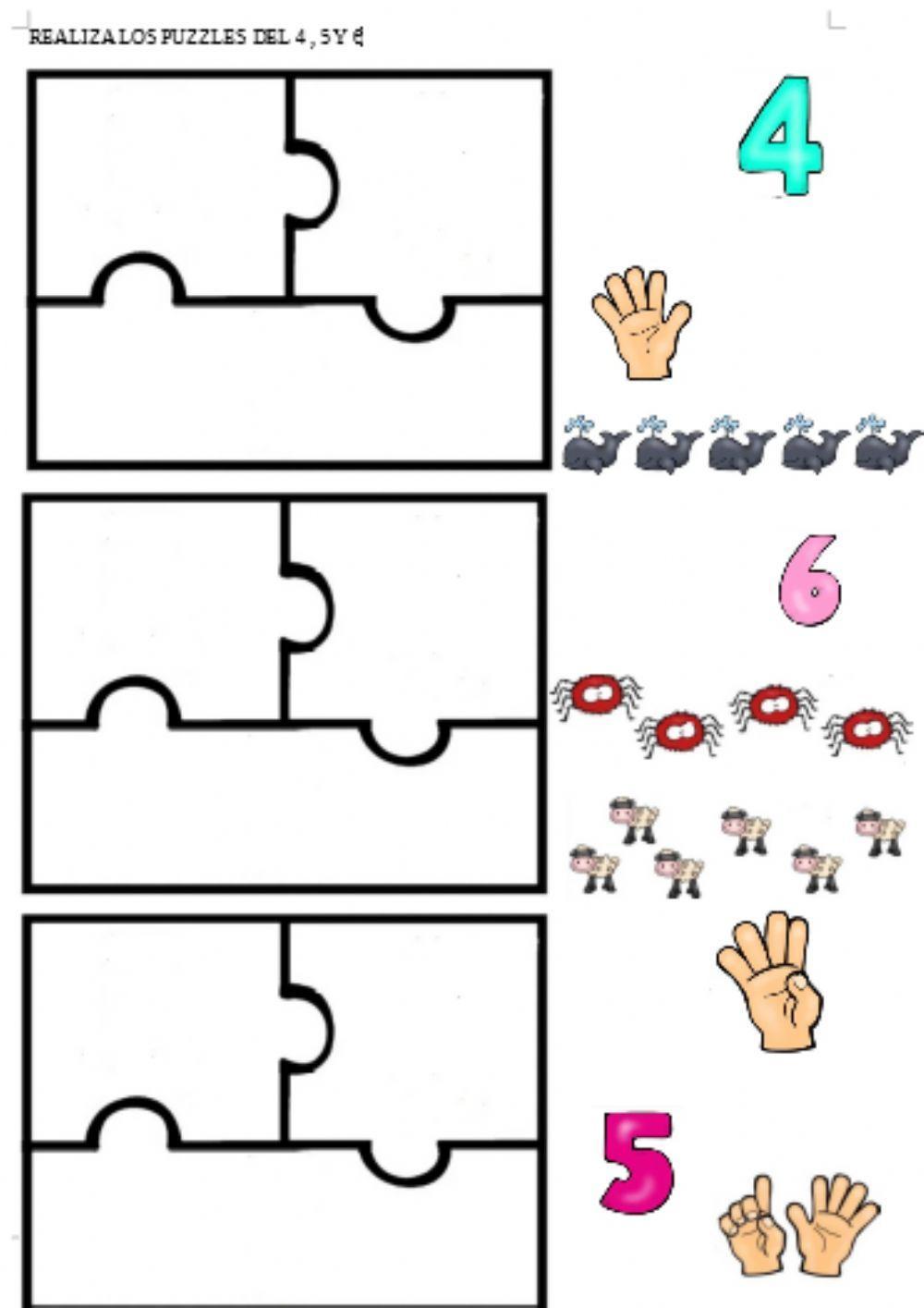 Puzzles del 4 al 6