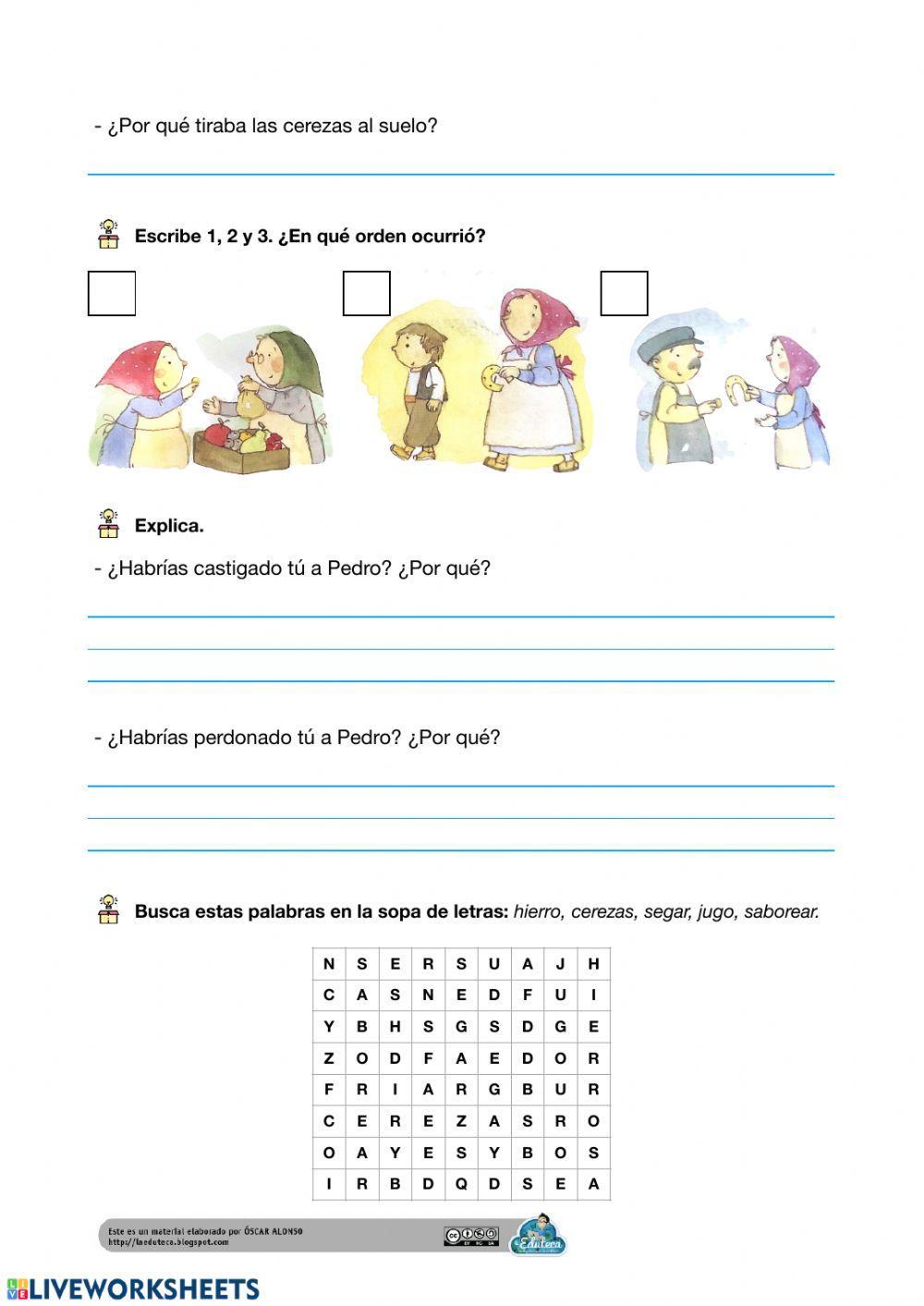 Comprensión Lectora - Una herradura en el camino