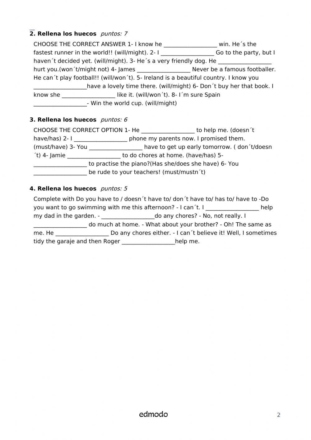 Revision 6to Inglés