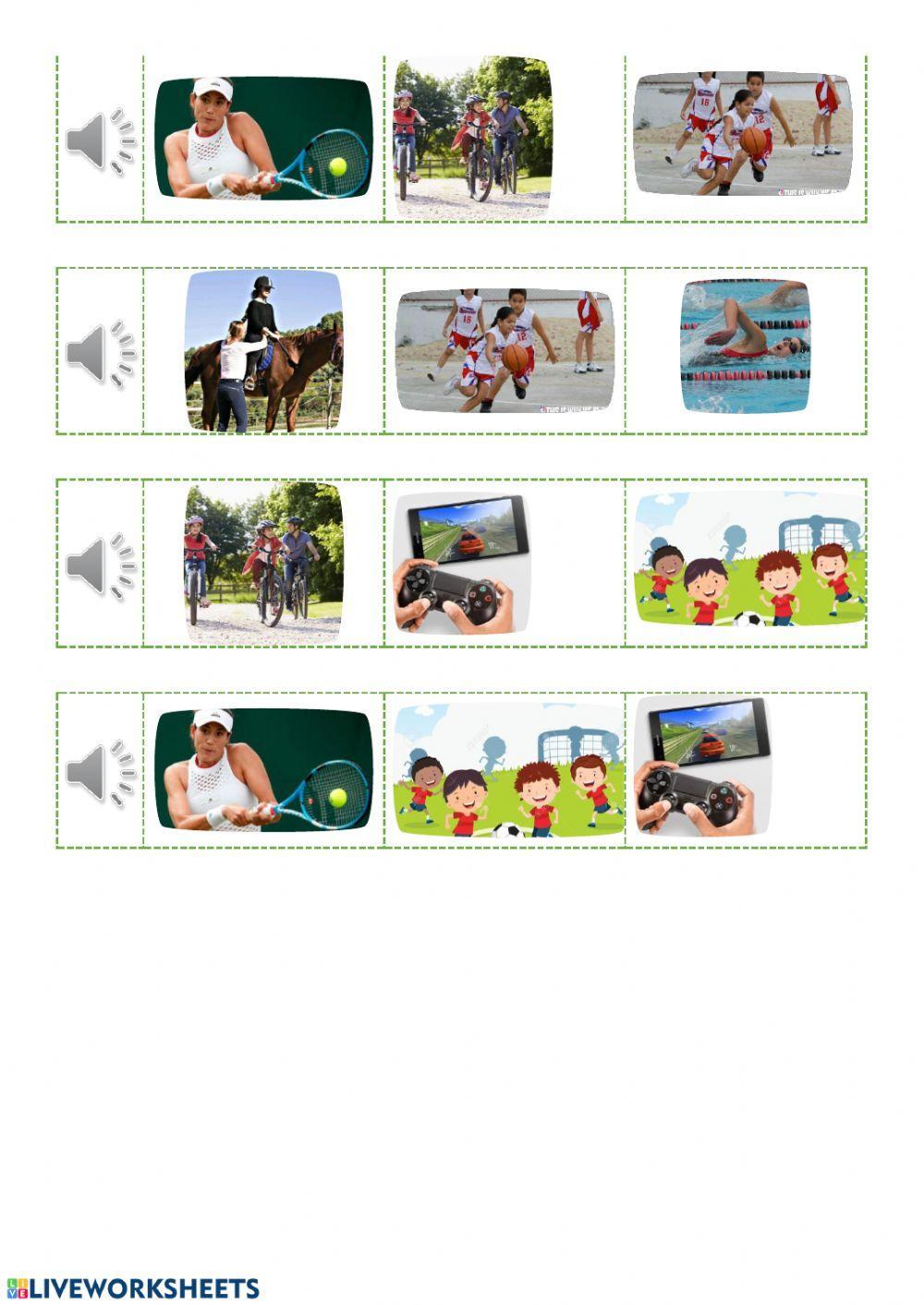 Les sports et les loisirs