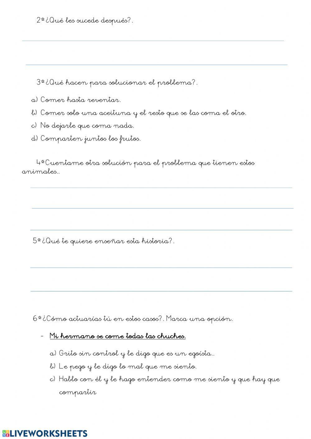 Valores 1 el olivo y el alimento