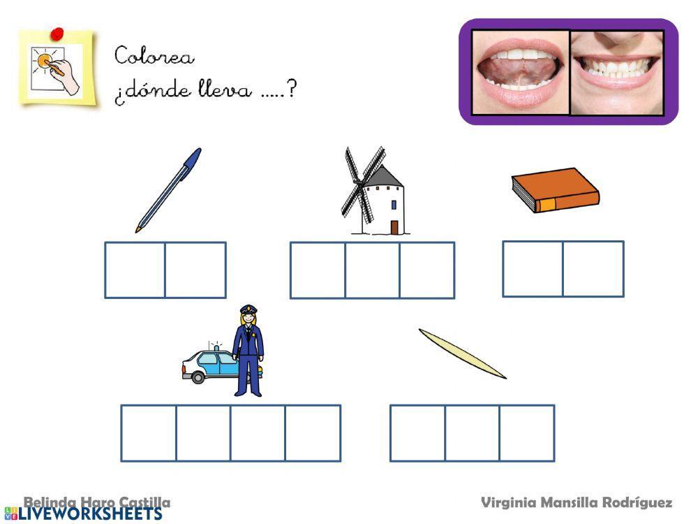 ¿Dónde lleva?...L?