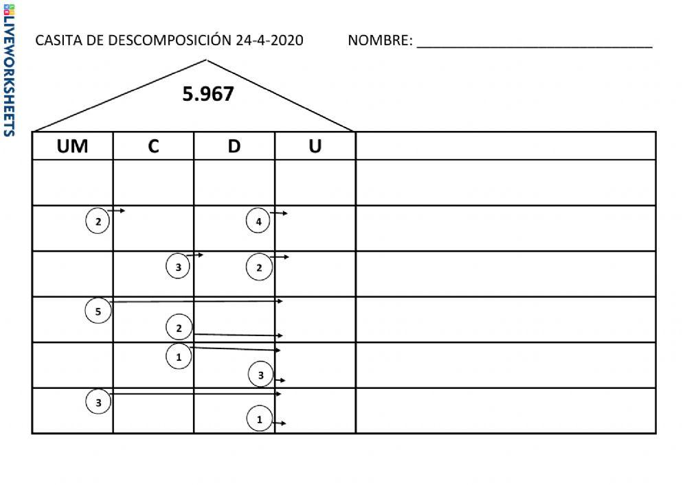 ABN Casita de descomposición UM con condiciones