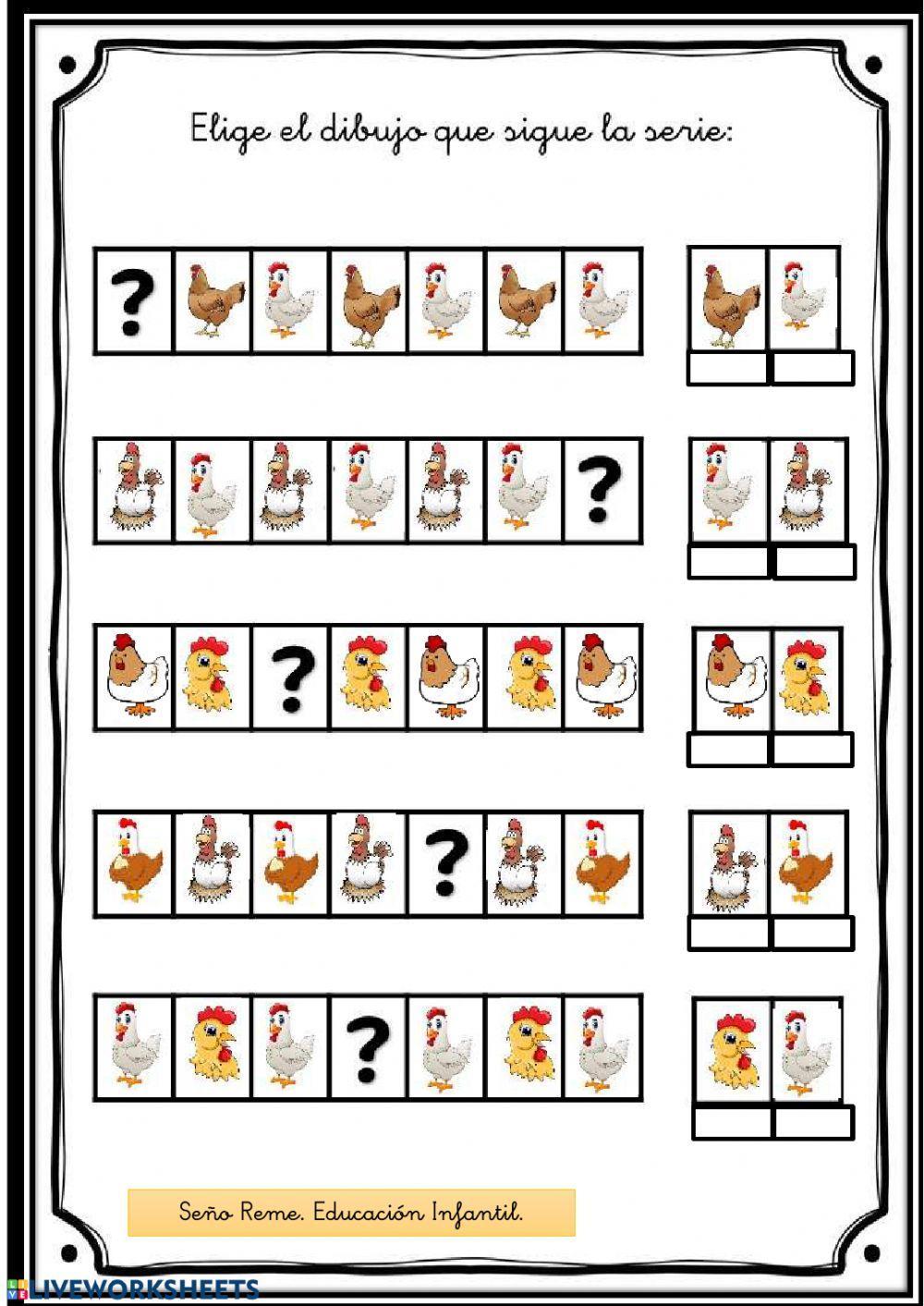 Series de dos elementos