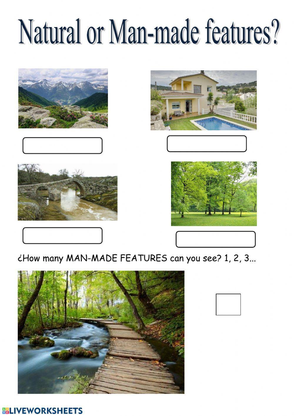 Natural or man-made? Natural or man-made?